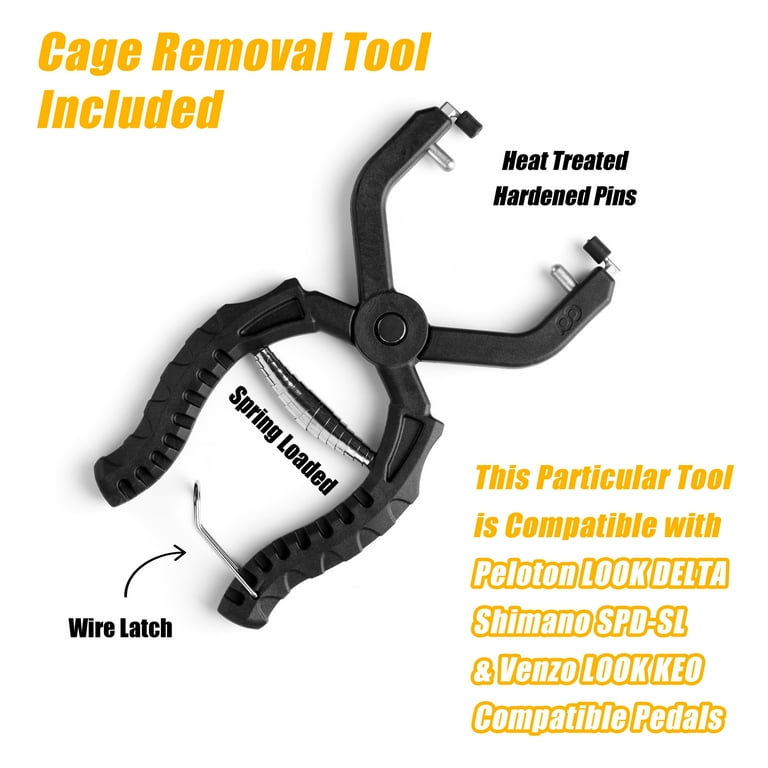 Look Delta Shimano SPD Compatible Pedals Toe Cages Cleats