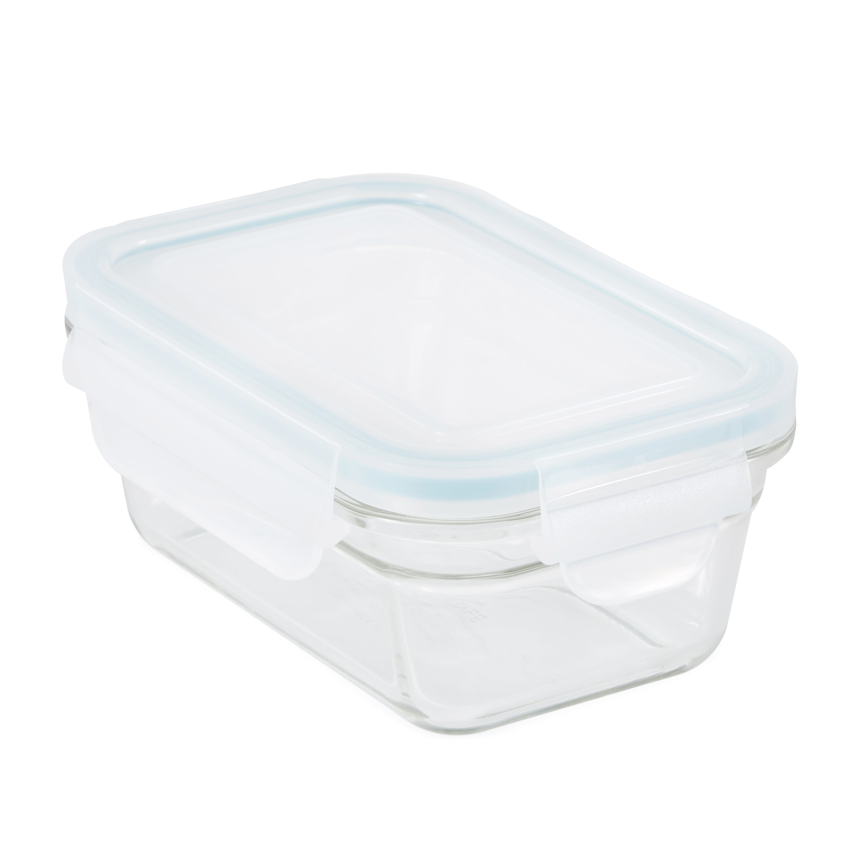 Oven Safe Glass Food Storage Container Set with Plastic Lids - 4 Pack, 4 PC  - Kroger