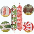thumbnail image 4 of Maoww Xmas Tablecloth Festival Rectangular Table Runner Dress Desktop Party Decorations Wedding Party Background New Adornment Red White Tree, 4 of 9