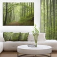 thumbnail image 1 of Forêt d'Automne Vert Précoce - Impression d'Art Photo Paysage sur Toile, 1 of 3