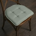 thumbnail image 2 of U-Shaped Memory Foam No Slip Back 16 x 16 Chair Pad Cushion 12 Pack - Scuba, 2 of 7