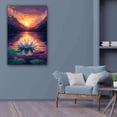 thumbnail image 6 of Mudket Framed Canvas Wall Art, White Orchid Candles Zen Stones Wall Decor, Elegant Calming Spa Floral Waterproof Art Prints for Bathroom Bedroom Living Room Home Decor - 24"L x 16"W, 6 of 9