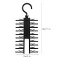 thumbnail image 2 of Cergrey Scarves Hanger,Tie Rack,Adlustable Cross X Tie Rack Belt Scarves Hook Hanger Holder Organizer, 2 of 8