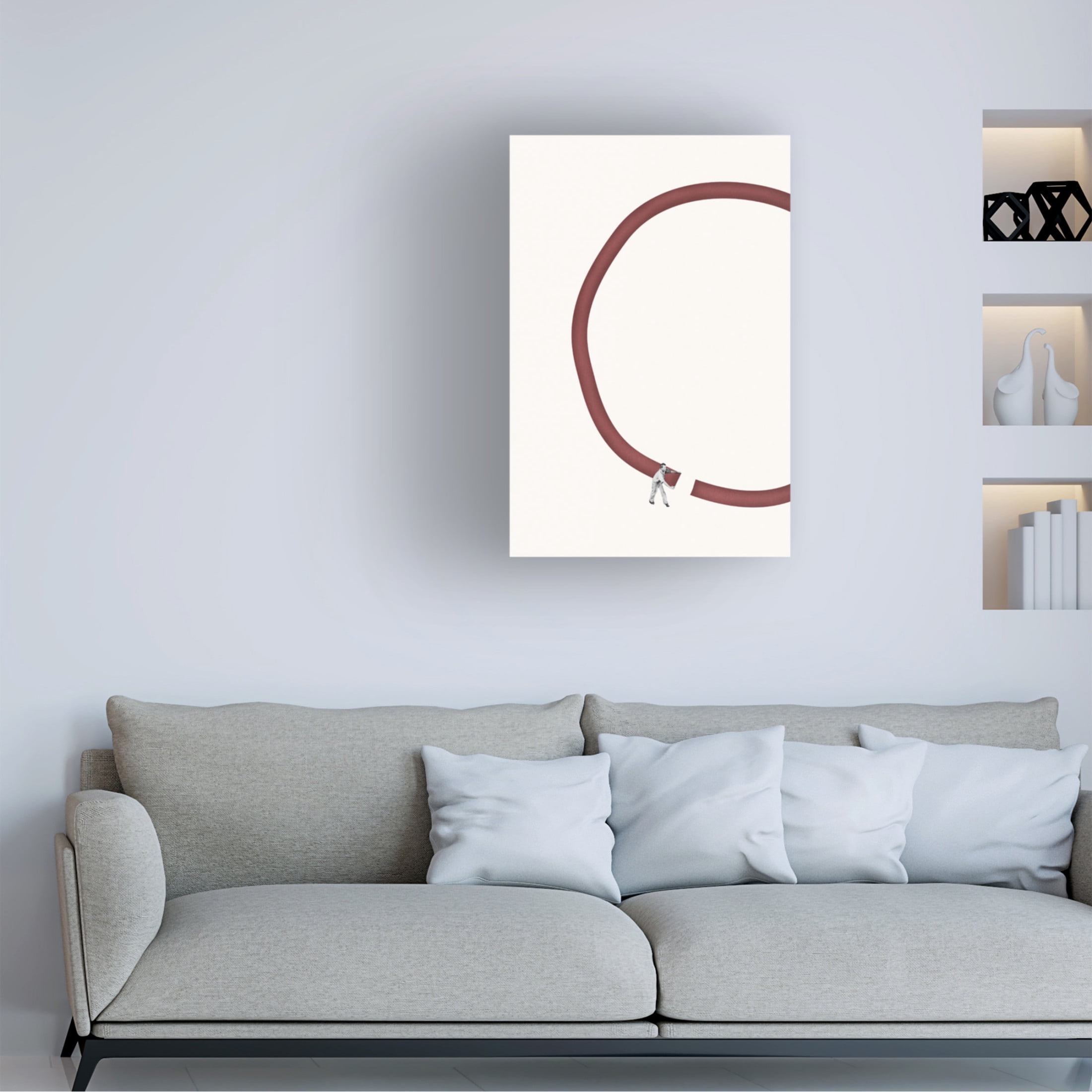 Trademark Fine Art Maarten Leon Let's reconnect Canvas Wall Art