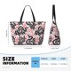 thumbnail image 4 of Fotbe Black Snake Bolsa de Viaje para Playa - Resistente al Agua, Bolsa Tote de Gran Capacidad y Ligera con 7 Bolsillos para Mujeres y Hombres, 4 of 7