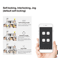 thumbnail image 3 of Tuya Smart Zigbee AC/DC7-32V Switch 4 Channel with Ding Rail Housing Work with Alexa Home Assistant, 3 of 6
