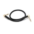 thumbnail image 3 of Cable de Pedal de Guitarra Monoprice Premier Series Negro Con Conectores en Ángulo Recto, 3 of 3
