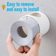 thumbnail image 2 of 2Pcs Electric Toothbrush Holder for Bathroom, Wall Mounted Bathroom Storage Organizer Caddy, 2 of 5