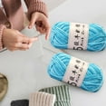 thumbnail image 5 of Clearance Under $1 Boovnll Cotton Yarn 5 Strands Multicolor Soft Crochet Yarn 1.8 oz/50g Machine Wash for Knitting Crocheting Crafts Home Decorations DIY Kids Toys Knit Clothes Yarn, 5 of 6
