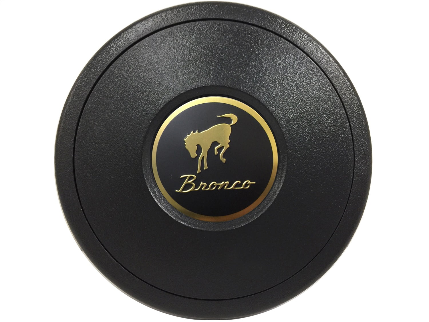 Volante Steering Wheels S9 Horn Button; w/Ford Bronco 3-D Foil Emblem ...