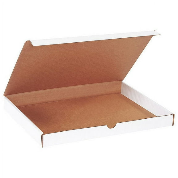 ZoroSelect Literature Mailers, 13" x 10" x 1 1/4", White, 50/Bundle