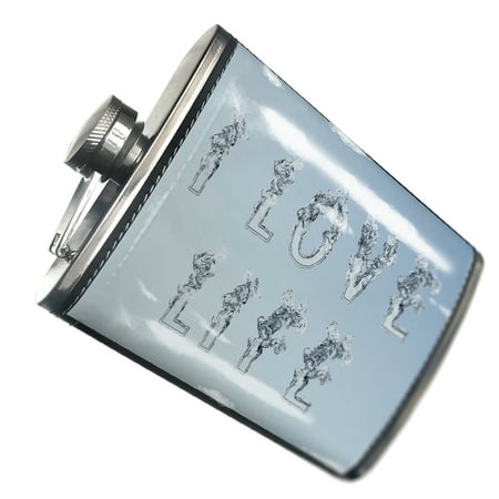 

NEONBLOND Flask I Love Life Clear Water Yoga