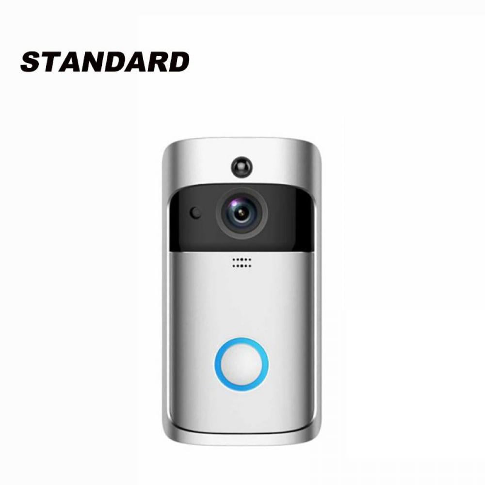 WiFi Video Doorbell Camera with Chime Two-Way Audio IP65 Waterproof PIR Motion 