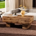 thumbnail image 2 of Ergonomic Wood Texture Coffee Table For Modern Living Rooms Rectangular In Finish Areas, 2 of 5