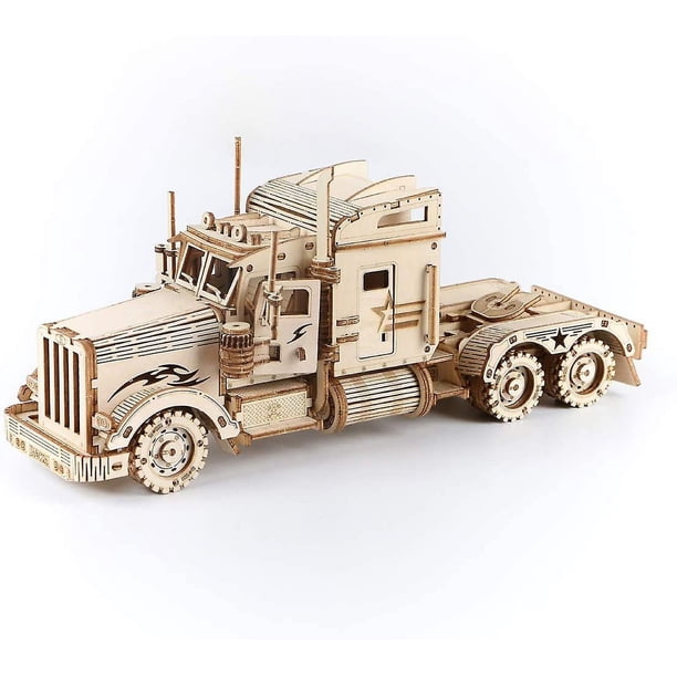 Rompecabezas de madera 3D YONGSHENG modelo de Coche mecánico