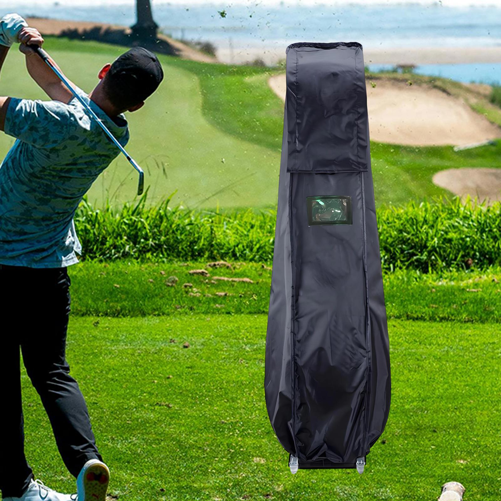 DimyFew 360 degree Waterproof Golf Bag Cover, Foldable, 114cm X 35cm, Portable, Space-Saving,