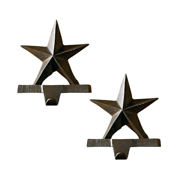 Park Designs Star Stocking Hanger Iron Set of 2