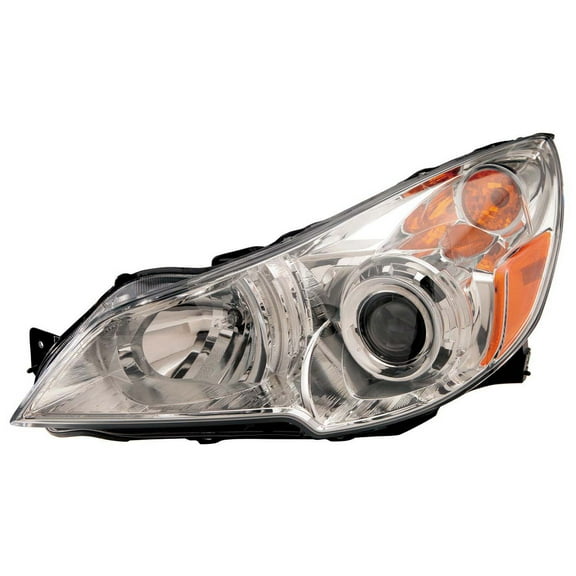 KAI New CAPA Certified Standard Replacement Passenger Side Headlight Assembly, Fits 2010-2012 Subaru Legacy