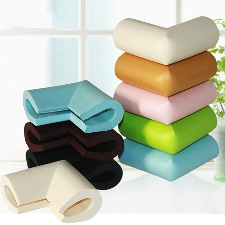 4PCS SOFT SILICONE Table Protector Corner Edge Cushions Protection