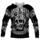 thumbnail image 3 of 2023 Nueva moda Otoño Sudadera con capucha de calavera para hombre Sudadera con capucha con estampado 3D para hombre Sudadera con capucha de manga larga Sudadera de moda, 3 of 5