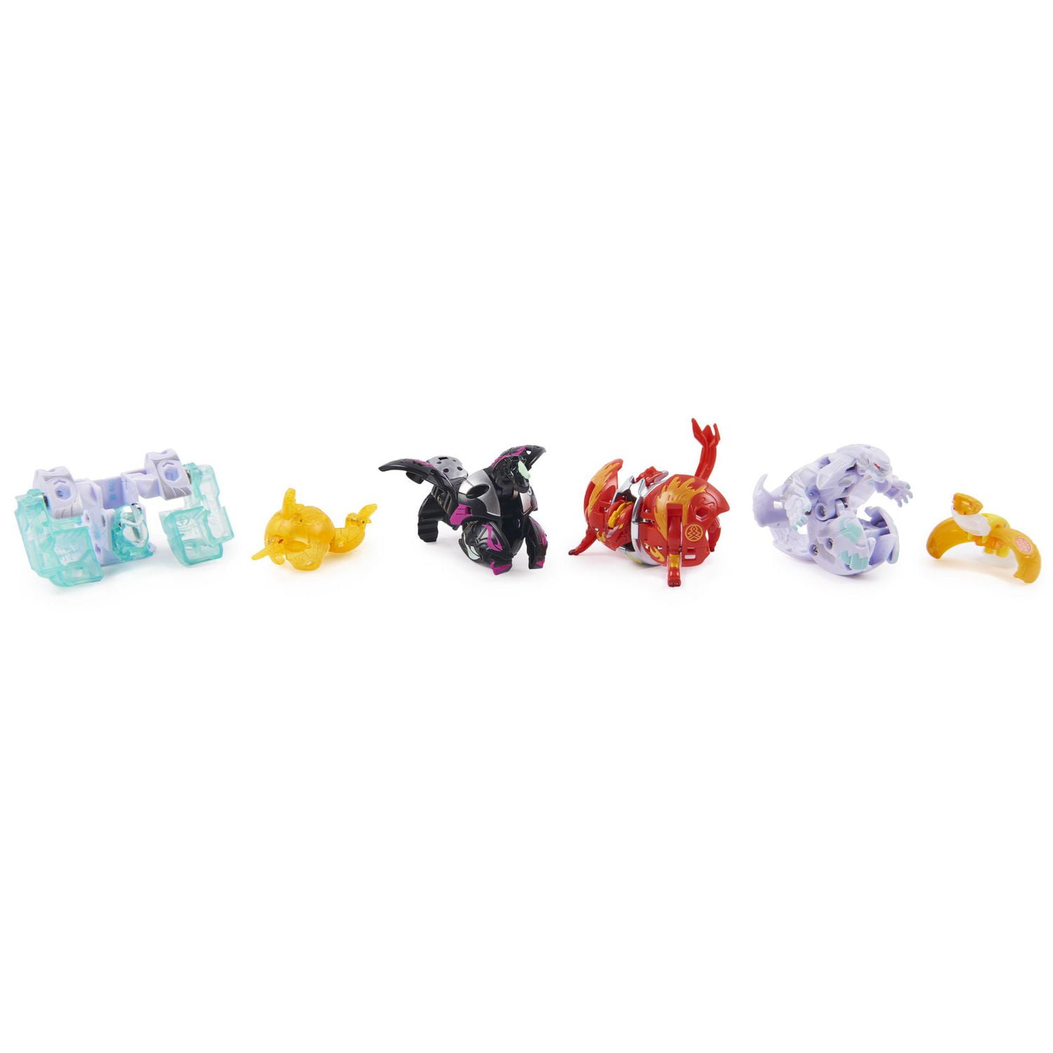 Bakugan Evolutions, Battle Strike Pack Neo Hydorous et Babadrill, 6 figurines articulées Bakugan, 9 cartes à collectionner et 8 BakuCores, jouets pour garçons à partir de 6 ans
