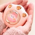 thumbnail image 3 of Chauffe-mains Rechargeable Chat Mignon Portable USB Réutilisable Chauffe-Hiver Chaleur Constante pour &, 3 of 6