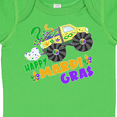 thumbnail image 4 of Inktastic Happy Mardi Gras Monster Truck with Beads Boys or Girls Baby Bodysuit, 4 of 5