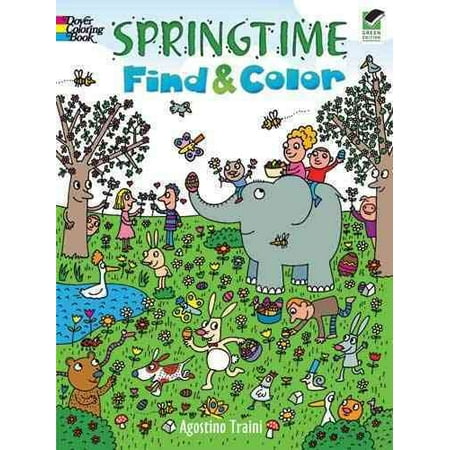 Springtime Activity - Springtime Find & Color