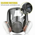 thumbnail image 3 of 16 in 1 Full Face Mask Silicone Full Face Mask 1 Mask Body 2 X Filter Cartridges, 3 of 6