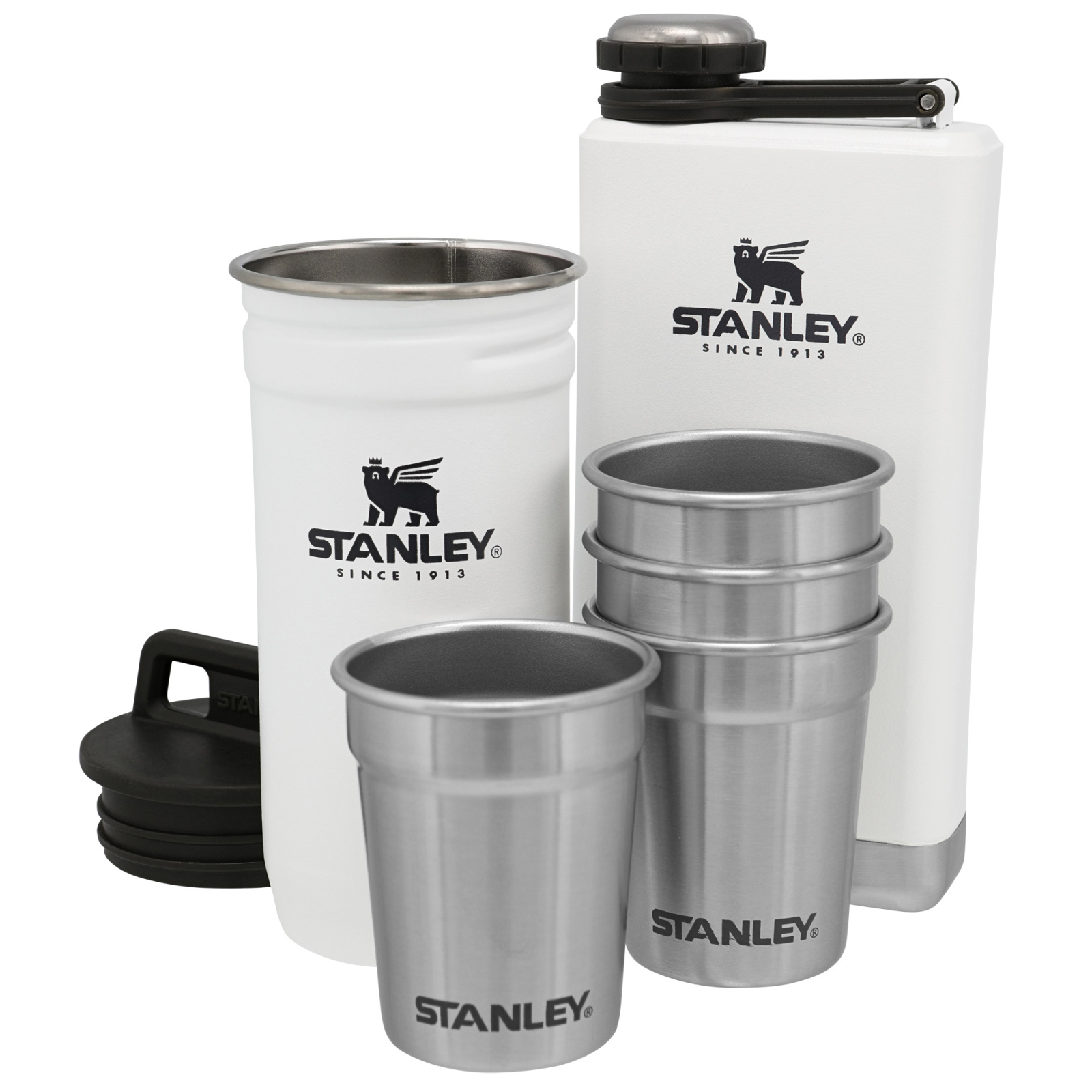 Stanley Adventure PreParty Shotglass + Flask Set Polar