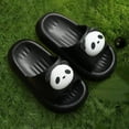 thumbnail image 4 of Fshinging Kids Summer Slippers Soft Eva Indoor Outdoor Casual Comfortable Panda Print Beach Pool Shoes Size 3.5-4 Years, 4 of 5