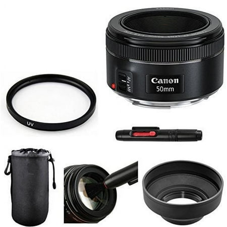 Image of Canon EF 50mm f/1.8 STM Lens Bundle for Canon DSLR Cameras