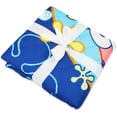 thumbnail image 5 of Spongebob Twin Bedding Set Underwater Vibes - Bundle of Spongebob Bedspread, Flat Sheet, Fitted Sheet, Pillowcase, Stickers, More | Room Decor, 5 of 7