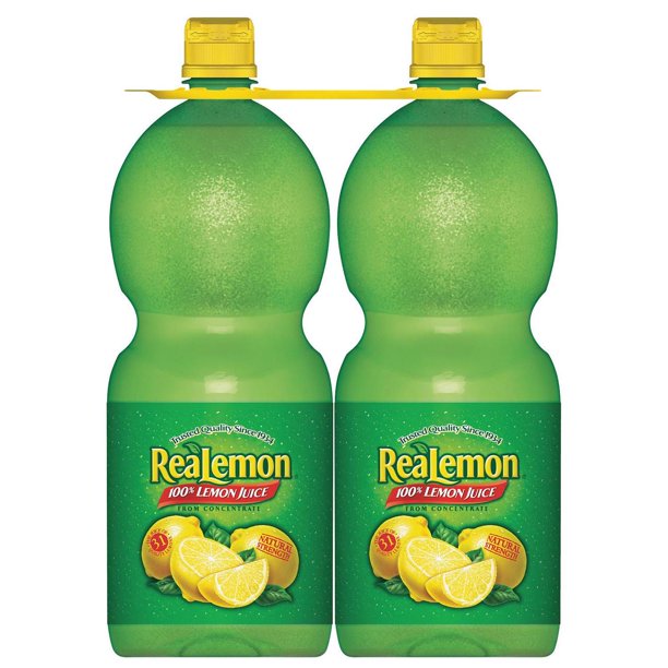 ReaLemon 100 Lemon Juice (48 fl. oz., 2 pk.) Pack of 2