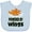 AE-Light Blue, variant on Inktastic Funny Chicken Wings Lover Boys or Girls Baby Bib