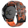 thumbnail image 4 of 22/26MM Printed Silicone Smart Watchband For Garmin Instinct 3 45mm 50mm Instinct E 45mm 2 2X Bracelet Replacement Wrist Straps I 22mm Instinct 3 45mm, 4 of 6