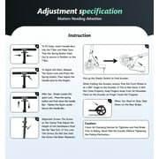LNOW Foldable Kick Scooter-8 in Wheels for Kid, Teens & Adults, 4 Adjustable Levels, Max Load 240lbs,Lightweight