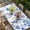 White Light Blue Dark Blue, variant on Valentine's Day Table Cloths for 3 Foot Rectangle Tables, Blue Love Heart Romantic Me You Patio Waterproof Elastic Fitted Tablecloths, Washable Rectangular Table Cover for Camping
