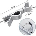 thumbnail image 2 of Soporte de cabezal de ducha ajustable, barra deslizante universal de 18-25 mm, soporte de riel para cabezal de ducha con rotación de 45°, 2 of 5