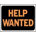 thumbnail image 1 of Hy-Ko Products 3034 9 x 12 in. Plastic, Help Wanted Sign - Pack Of 10, 1 of 3