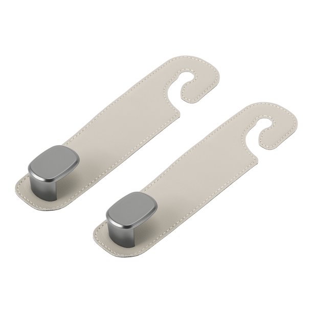 Unique Bargains 2 Pcs Gancho para Reposacabezas de Asiento de Automóvil Universal para la Mayoría de Automóviles, SUV, Camión