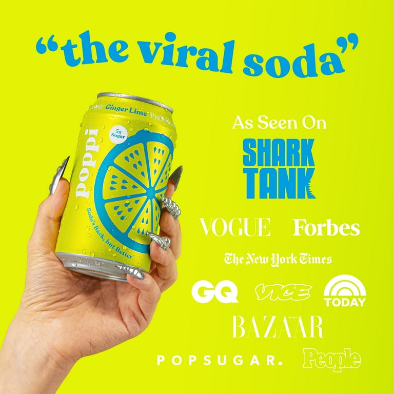 Walmart Black Friday Deals 2025 - poppi Ginger Lime Prebiotic Soda