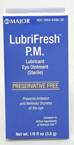 Major LubriFresh P.M Lubricant Eye Ointment, 1.8 Fl. Oz
