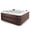 Espresso, variant on Aqualife by Strong Spas Grand Banks 6 Person Acrylic Non-Lounger Spa, 81 Jets, Gray