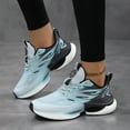 thumbnail image 2 of Dakaela Women's Road Running Shoes Non Slip Ladies Walking Chunky Platform Sneakers for Workout Gym Athletic Jogging Blue 8.5, 2 of 7