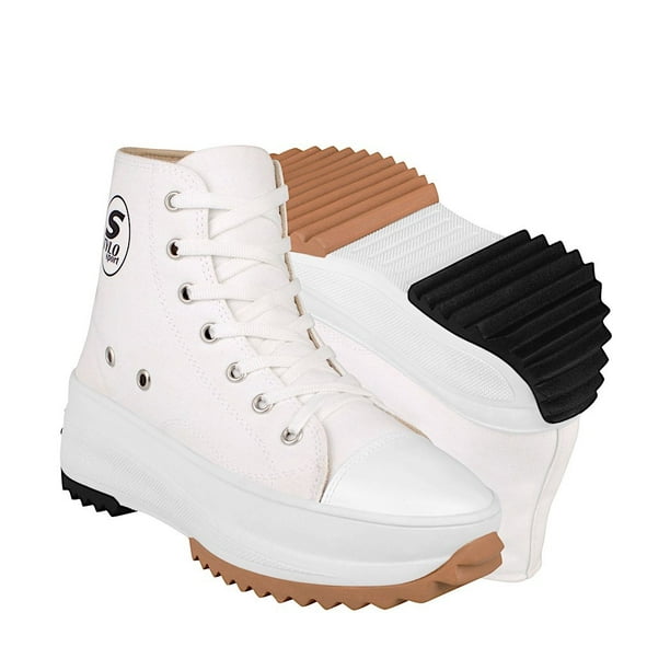 TENIS DAMA STYLO 16640 TEXTIL BLANCO Stylo 16640