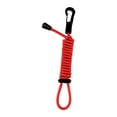 thumbnail image 2 of Siruishop Laisse de Pagaie Harnais Élastique Corde Réglable en Polyester et Latex Très Résistant Adapté pour Rafting et Paddleboard Rouge, 2 of 8