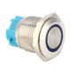 thumbnail image 3 of 2 interruptores de botón de 12 ~ 24 V CC, interruptor de botón de metal autoblocante de 16 mm con azul claro VoborMX herramienta, 3 of 8