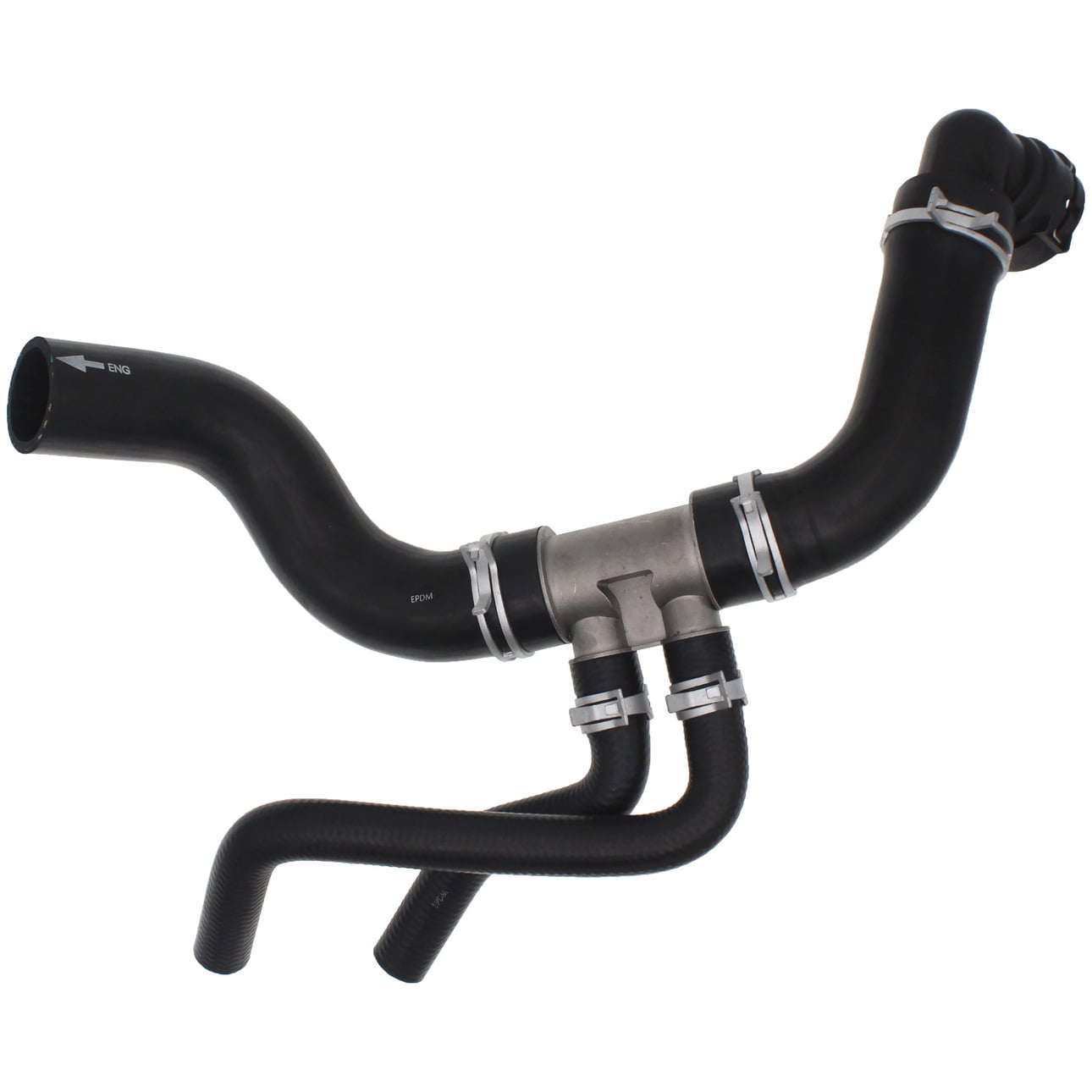 Dorman 626-763 Radiator Coolant Hose for Specific Ford / Lincoln Models, Black; White