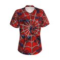 thumbnail image 4 of Spider-Man T-Shirt à Manches Courtes Col en V pour Femmes, 4 of 7